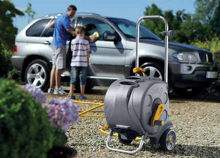 Hozelock 2416 Freestanding Compact Hose Reel + 30m of 12.5mm Hose Hozelock - RockBottom Northampton