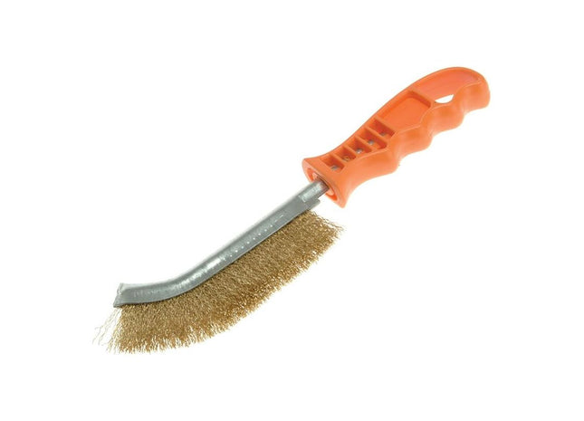 Lessmann Universal Wire Brush 260mm x 28mm 0.3 Brass Wire Lessmann - RockBottom Northampton