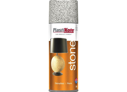 Plastikote Stone Touch Spray Gotham Grey 400ml PlastiKote - RockBottom Nothampton