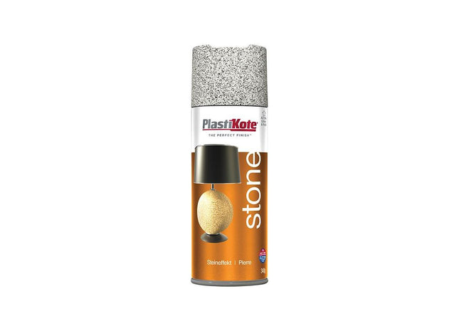 Plastikote Stone Touch Spray Gotham Grey 400ml PlastiKote - RockBottom Nothampton