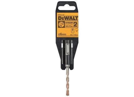 Dewalt Power Tools SDS Plus EXTREME 2® Drill Bit 6 x 110mm DeWALT Power Tools - RockBottom Northampton
