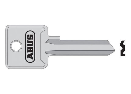 Abus Mechanical 85/50 50mm +60 Right Hand Key Blank ABUS Mechanical - RockBottom Northampton 