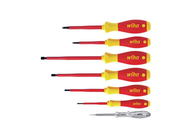 Wiha SoftFinish® electric SL/PH Screwdriver Set, 7 Piece Wiha - RockBottom Northampton