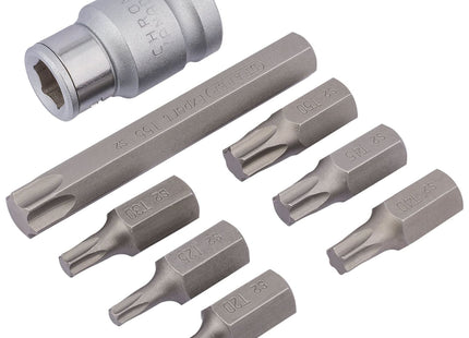 Draper TX-STAR Bit Set, 1/2" Sq. Dr. (8 Piece) 83562 Draper - Town Tools 