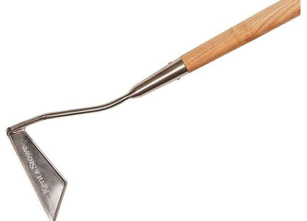Kent & Stowe Stainless Steel Long Handled 3-Edged Hoe, FSC® Kent & Stowe - RockBottom Northampton