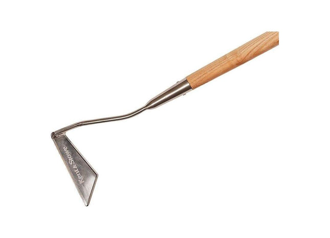 Kent & Stowe Stainless Steel Long Handled 3-Edged Hoe, FSC® Kent & Stowe - RockBottom Northampton
