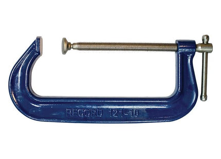 Irwin® Record® 121 Extra Heavy-Duty Forged G-Clamp 250mm (10in) IRWIN® Record® - RockBottom Northampton