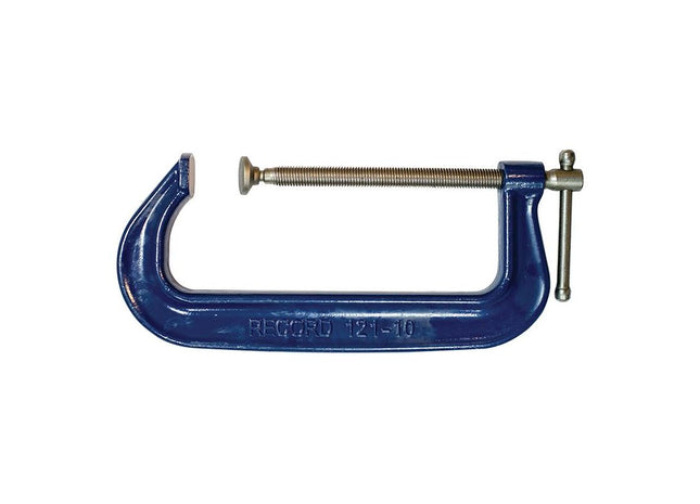 Irwin® Record® 121 Extra Heavy-Duty Forged G-Clamp 250mm (10in) IRWIN® Record® - RockBottom Northampton