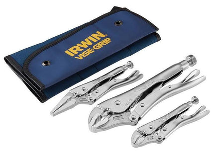 Irwin® Vise-Grip® TVG73 Locking Pliers Set, 3 Piece IRWIN® Vise-Grip® - RockBottom Northampton