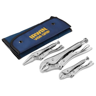 Irwin® Vise-Grip® TVG73 Locking Pliers Set, 3 Piece IRWIN® Vise-Grip® - RockBottom Northampton