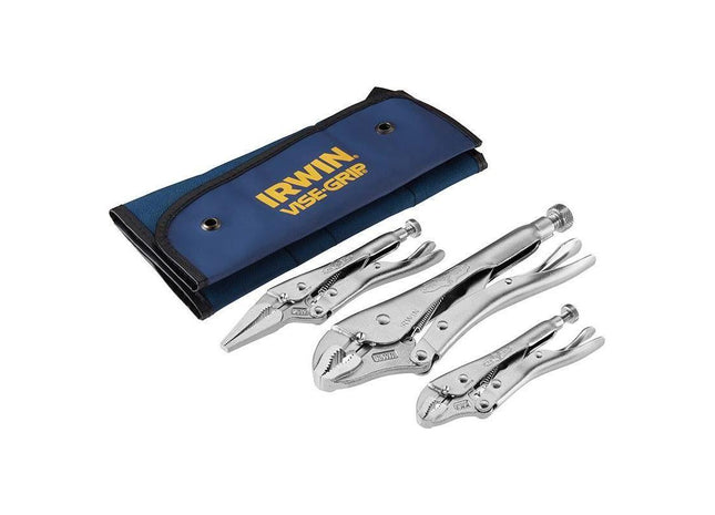 Irwin® Vise-Grip® TVG73 Locking Pliers Set, 3 Piece IRWIN® Vise-Grip® - RockBottom Northampton