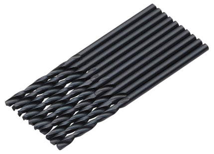 Draper Black HSS Drill Bit, 3.0mm x 61mm (Pack of 10) Draper - Town Tools