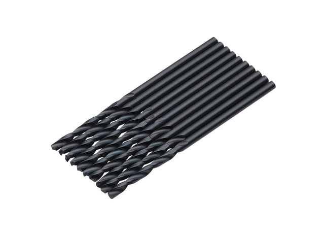 Draper Black HSS Drill Bit, 3.0mm x 61mm (Pack of 10) Draper - Town Tools