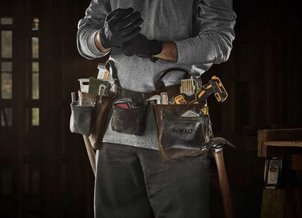 DEWALT Storage DWST50112 Pro Leather Tool Apron DEWALT Storage - RockBottom Northampton