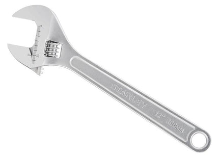 Stanley® Hand Tools Metal Adjustable Wrench 300mm (12in) STANLEY® Hand Tools - RockBottom Nothampton