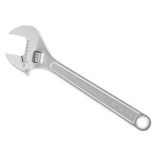 Stanley® Hand Tools Metal Adjustable Wrench 300mm (12in) STANLEY® Hand Tools - RockBottom Nothampton