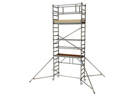 Zarges PaxTower 3T with Toeboards & Stabilisers Platform Height 3.6m Zarges - RockBottom Northampton