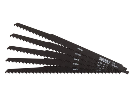 Draper Reciprocating Saw Blades for Pruning & Coarse Wood & Plastic Cutting, 300 Draper - Town Tools 