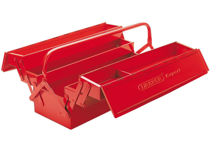 Draper Extra Long Four Tray Cantilever Tool Box, 530mm 88904 Draper - Town Tools 
