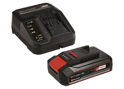 Einhell Power X-Change Battery & Charger Starter Kit 18V 1 x 2.5Ah Li-ion Einhell - RockBottom Northamptin