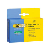 Tacwise 140 Heavy-Duty Staples 12mm (Type T50 G) (Pack 2000) Tacwise - RockBottom Northampton