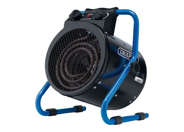 Draper 230V Electric Space Heater, 2kW, 6824 BTU 04742 Draper - Town Tools 