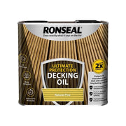 Ronseal Ultimate Protection Decking Oil Natural Pine 2.5 litre Ronseal - RockBottom Nothampton