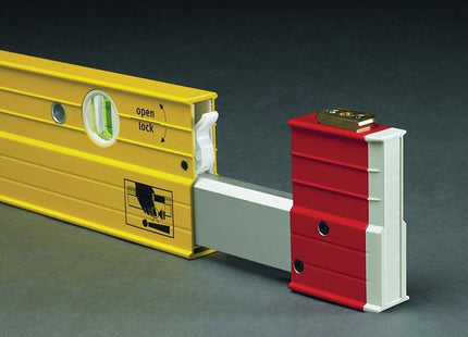 Stabila 106T-213 Extendable Spirit Level 3 Vial 213-376cm Stabila - RockBottom Nothampton