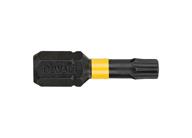 Dewalt Power Tools Impact Torsion Bits TX30 x 25mm (Pack 5) DeWALT Power Tools - RockBottom Northampton