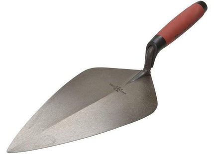 Marshalltown 34D Wide London Pattern Brick Trowel DuraSoft® Handle 11in Marshalltown - RockBottom Northampton