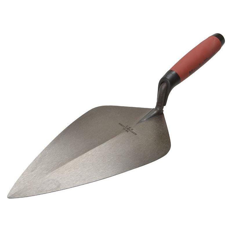 Marshalltown 34D Wide London Pattern Brick Trowel DuraSoft® Handle 11in Marshalltown - RockBottom Northampton