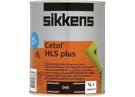 Sikkens Cetol HLS Plus Translucent Woodstain Rosewood 1 litre Sikkens - RockBottom Nothampton