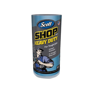 Kimberley Clarke SCOTT® Blue Heavy-Duty Shop Cloth Roll Kimberley Clarke - RockBottom Northampton
