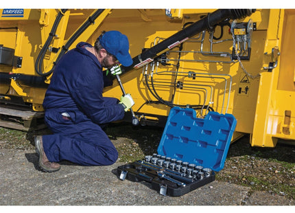 Draper Combined MM/AF Socket Set, 3/4" Sq. Dr. (26 Piece) 16484 Draper - Town Tools 