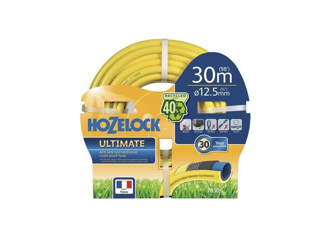 Hozelock 7830 Ultimate Hose 30m 12.5mm (1/2in) Diameter Hozelock - RockBottom Northampton