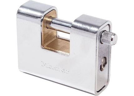 Master Lock Armoured 80mm Zinc Body Shutter Padlock Master Lock - RockBottom Northampton