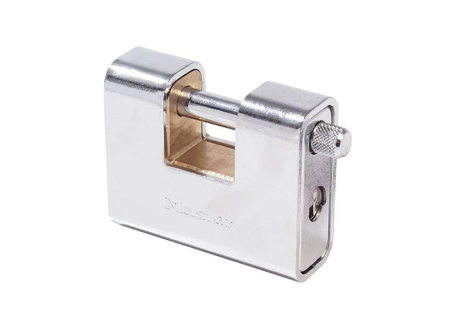 Master Lock Armoured 80mm Zinc Body Shutter Padlock Master Lock - RockBottom Northampton