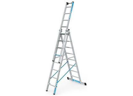 Zarges Skymaster Plus X Combination Ladder 3-Part 3 x 8 Rungs Zarges - RockBottom Northampton