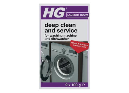 Hg Deep Clean & Service for Washing Machines & Dishwashers 200g HG - RockBottom Northampton