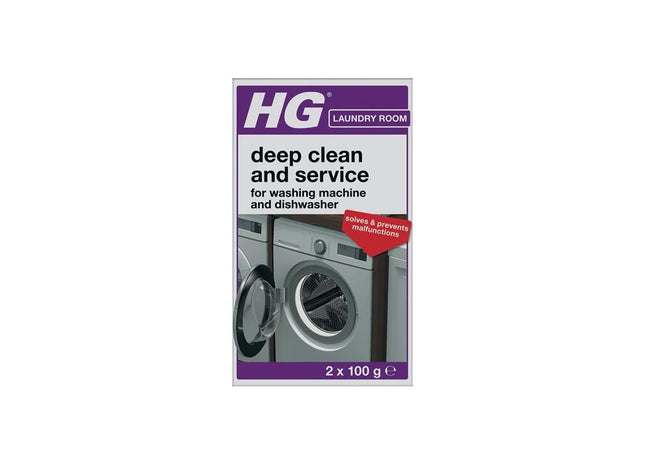 Hg Deep Clean & Service for Washing Machines & Dishwashers 200g HG - RockBottom Northampton