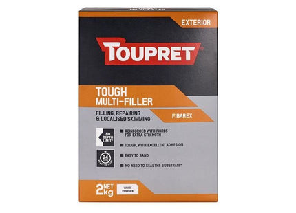 Toupret Tough Multi-filler 2kg Toupret - RockBottom Northampton
