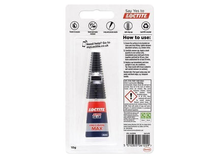 Loctite Super Glue Precision Max Bottle 10g Loctite - RockBottom Northampton