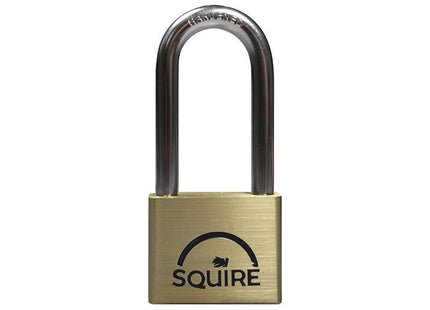 Squire LN5/2.5 Lion Brass Padlock 5-Pin 50mm - 65mm Long Shackle Squire - RockBottom Nothampton