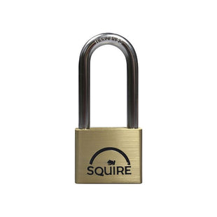 Squire LN5/2.5 Lion Brass Padlock 5-Pin 50mm - 65mm Long Shackle Squire - RockBottom Nothampton