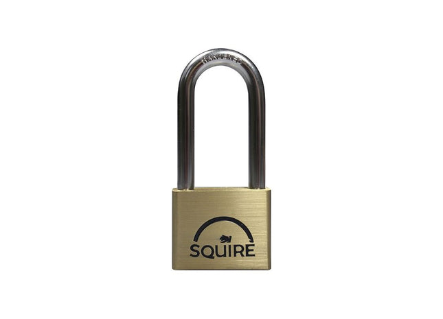 Squire LN5/2.5 Lion Brass Padlock 5-Pin 50mm - 65mm Long Shackle Squire - RockBottom Nothampton