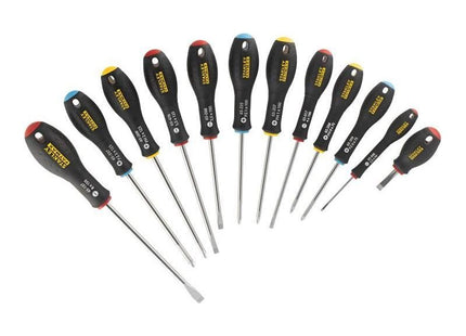 Stanley® Hand Tools FatMax® Screwdriver Set, 12 Piece STANLEY® Hand Tools - RockBottom Nothampton