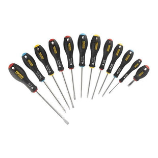 Stanley® Hand Tools FatMax® Screwdriver Set, 12 Piece STANLEY® Hand Tools - RockBottom Nothampton