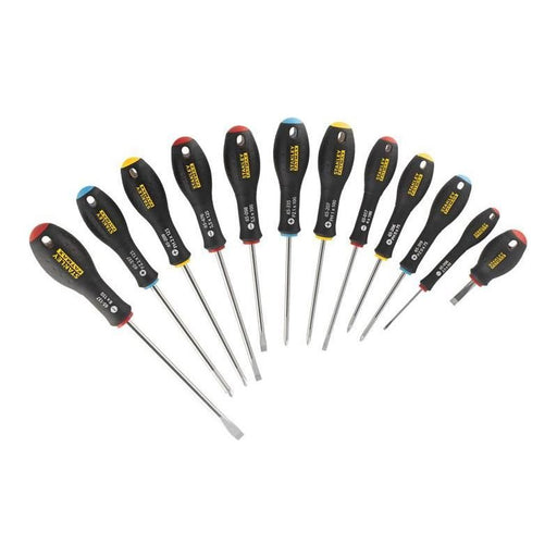 Stanley® Hand Tools FatMax® Screwdriver Set, 12 Piece STANLEY® Hand Tools - RockBottom Nothampton