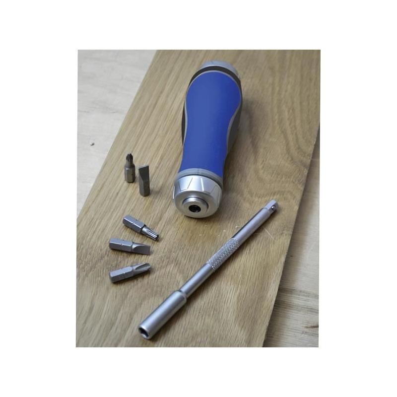 Faithfull Ratchet Screwdriver Set, 13 Piece Faithfull - RockBottom Northampton