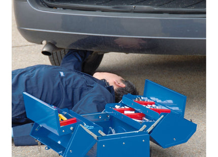 Draper Barn Type Tool Box with 4 Cantilever Trays, 460mm 48566 Draper - Town Tools 